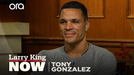 "I know people have stories to tell": Tony Gonzalez on his new podcast 'Wide Open'