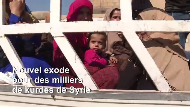 En Syrie, l'histoire se répète pour les déplacés kurdes