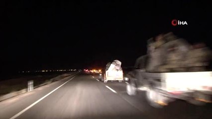 Sınıra Suriye Milli Ordu askeri ile silahla donatılmış arazi aracı gönderildi