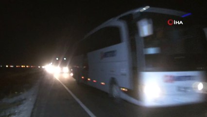 Sınıra Suriye Milli Ordu askeri ile silahla donatılmış arazi aracı gönderildi