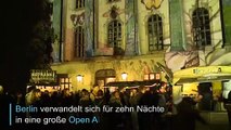 Festival of Lights: Berlin verwandelt sich in bunte Open Air Galerie