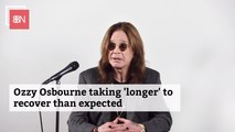 Ozzy Osbourne Still Healing From Surgery