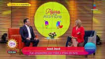 ¡Reportera confunde a José José con José Alfredo Jiménez!