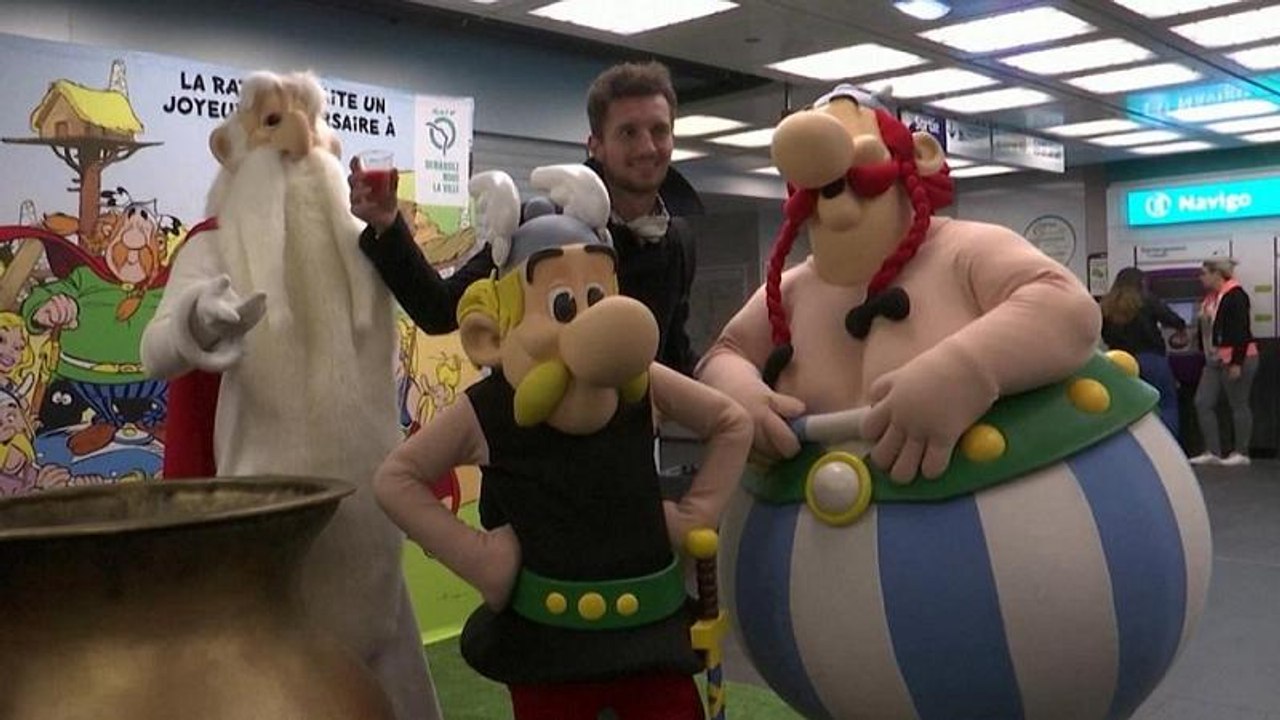 Bilder der Woche: Asterix, Putin und Adler Victor