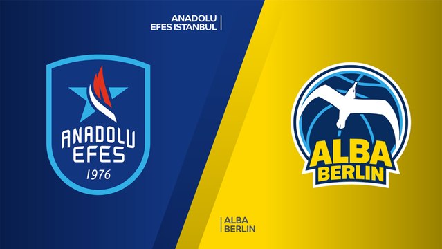 Anadolu Efes Istanbul - ALBA Berlin Highlights | Turkish Airlines EuroLeague, RS Round 2