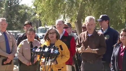 Authorities Provide Update on Saddleridge Fire