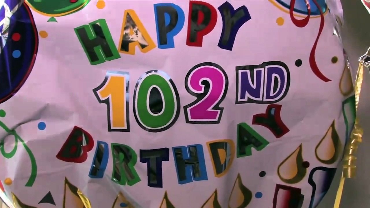 102-year-old with a Positive Outlook on Life