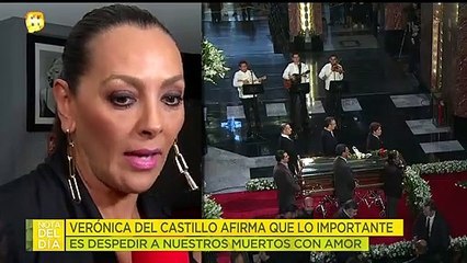 Veronica del Castrillo afirma que lo importante es despedir a nuestros muertos con amor. | Ventaneando