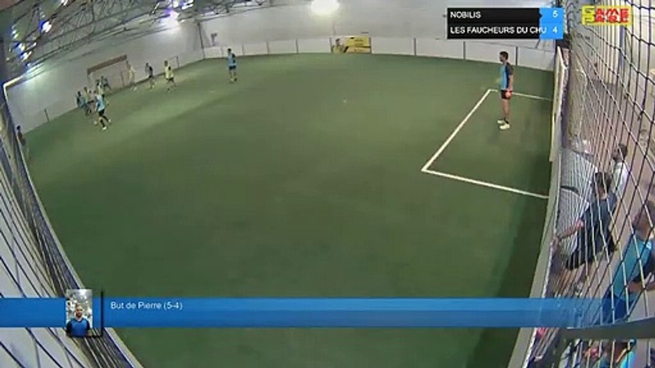 But de Pierre (5-4) - NOBILIS Vs LES FAUCHEURS DU CHU - 10/10/19 20:00 - LIGUE 3