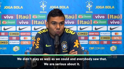 Brazil ready to move on from Senegal draw - Casemiro
