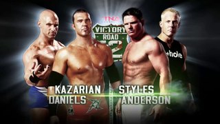 Bad Influence vs Aj Styles y Mr Anderson TNA Victory Road 2012 Promo