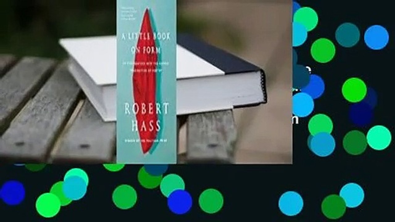 Any Format For Kindle  A Little Book on Form: An Exploration into the Formal Imagination of