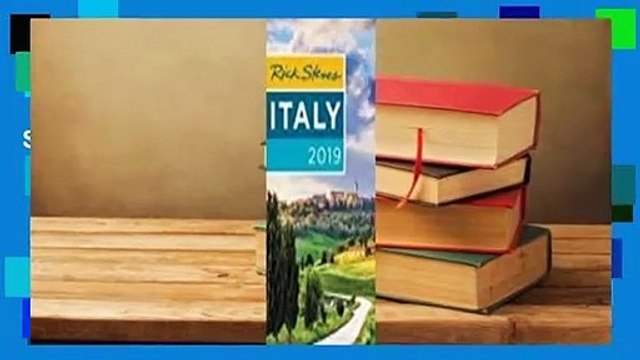 [GIFT IDEAS] Rick Steves Italy 2019