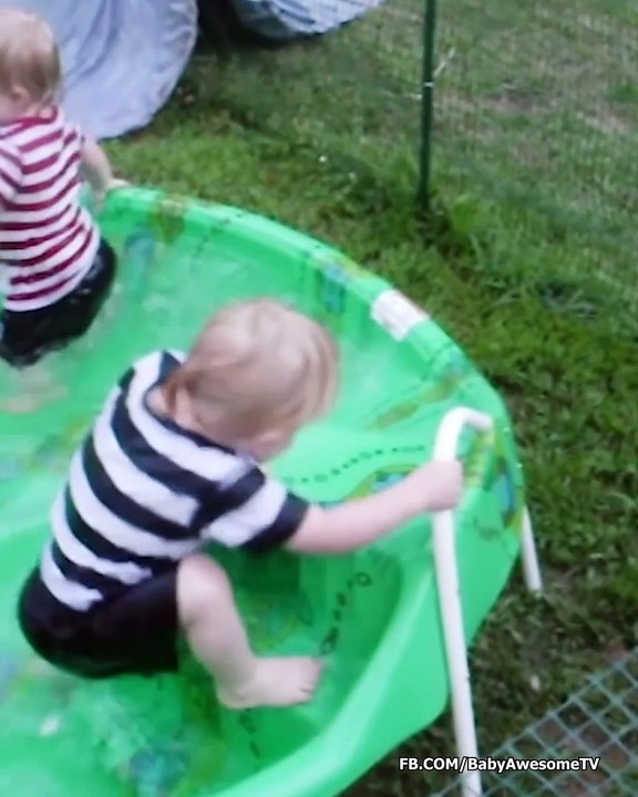 Cutest Siblings Baby Playing Together - Funny Siblings Baby Video