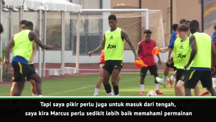 Rashford masih perlu belajar untuk bermain sebagai striker - Robson
