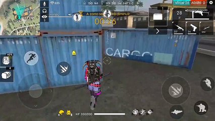 Mais uma partida de free fire