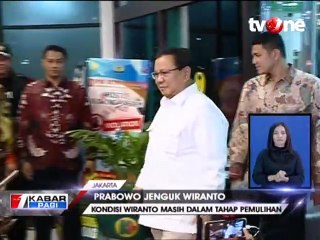 Prabowo Jenguk Wiranto di RSPAD