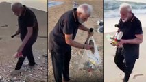 Modi Cleans Mamallapuram Beach, Promotes Plogging || మోదీ జీ.. యు ఆర్ గ్రేట్ !