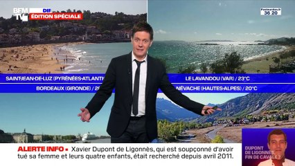 La météo pour ce samedi 12 octobre 2019