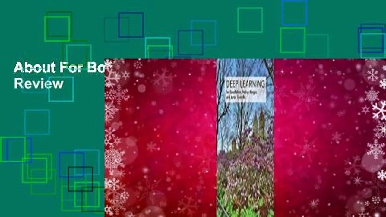 About For Books  Deep Learning  Review