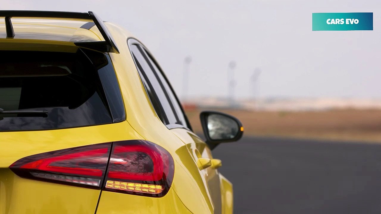 2020 Yellow Mercedes AMG A 45 S 4MATIC+ - Powerful