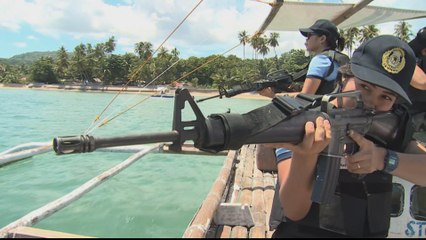 Philippines town replaces all-male police force with women