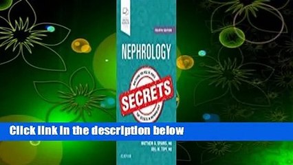 Nephrology Secrets  For Kindle