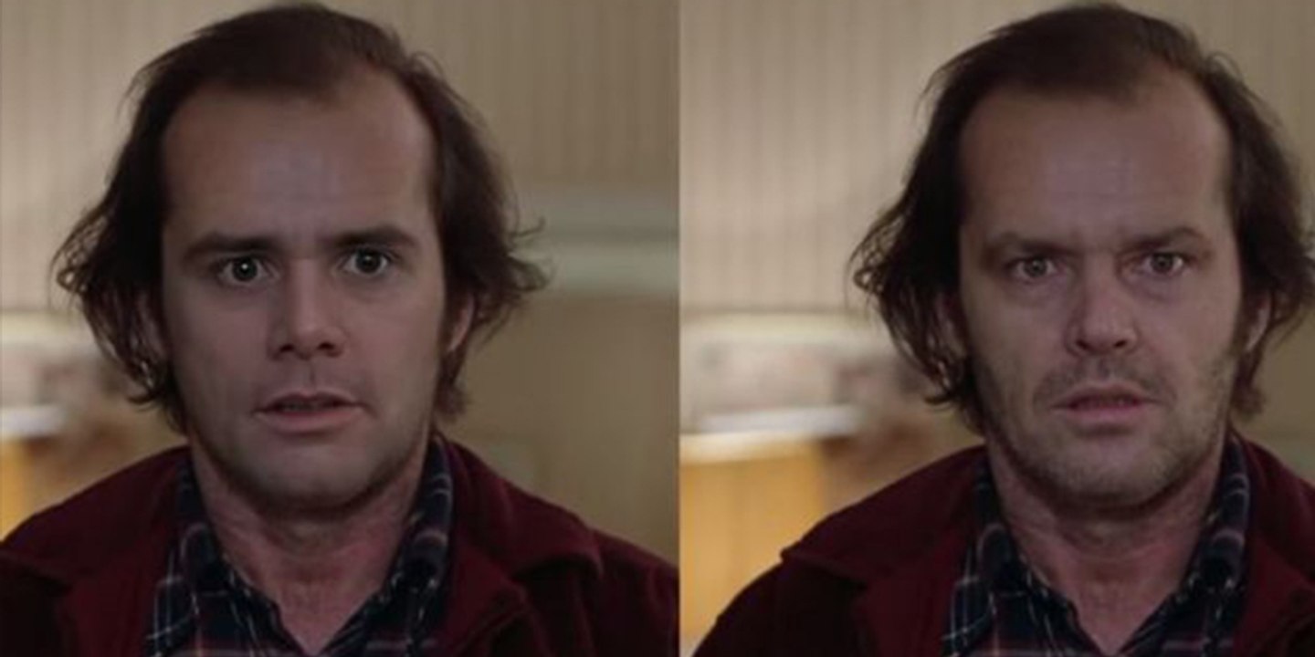 El inquietante 'deepfake' de Jim Carrey imitando a Jack Nicholson que ha prohibido California