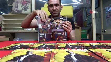 Fabrika işçisi çizgi roman kitabı yazdı, okuyan hayran kaldı