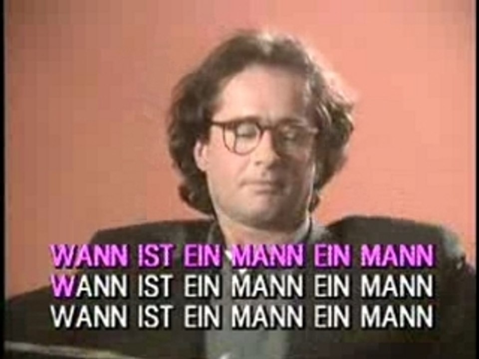 Herbert Grönemeyer - Karaoke - Männer