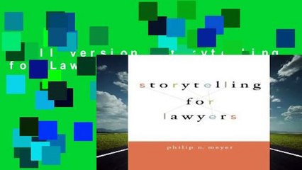 Full version  Storytelling for Lawyers  For Kindle