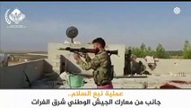 الجيش الوطني ينشر جانب من معاركه في محيط رأس العين ويعلن تحرير بلدة تل حلف - سوريا