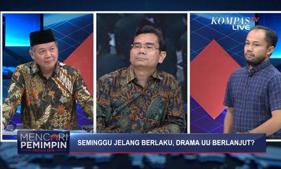 Seminggu Jelang Berlaku, Drama UU KPK Berlanjut? - MENCARI PEMIMPIN (2)