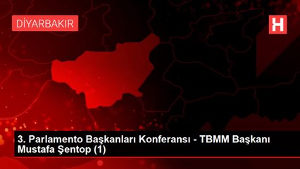 3. Parlamento Başkanları Konferansı - TBMM Başkanı Mustafa Şentop (1)