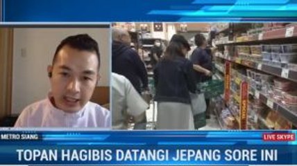 Topan Hagibis Mengancam, Warga Jepang Borong Kebutuhan Pokok