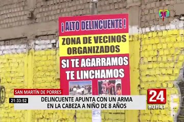 Delincuente apunta con un arma en la cabeza a un niño para robarle su guitarra