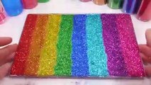 Glitter Mixing Slime Learn Colors Clay Mix Surprise Eggs Toys For Kids
