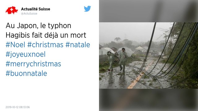 Japon. Un mort à l'approche du puissant typhon Hagibis