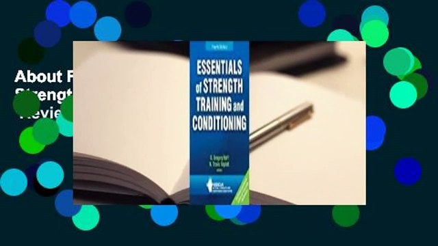 About For Books Essentials of Strength Training and Conditioning Review
