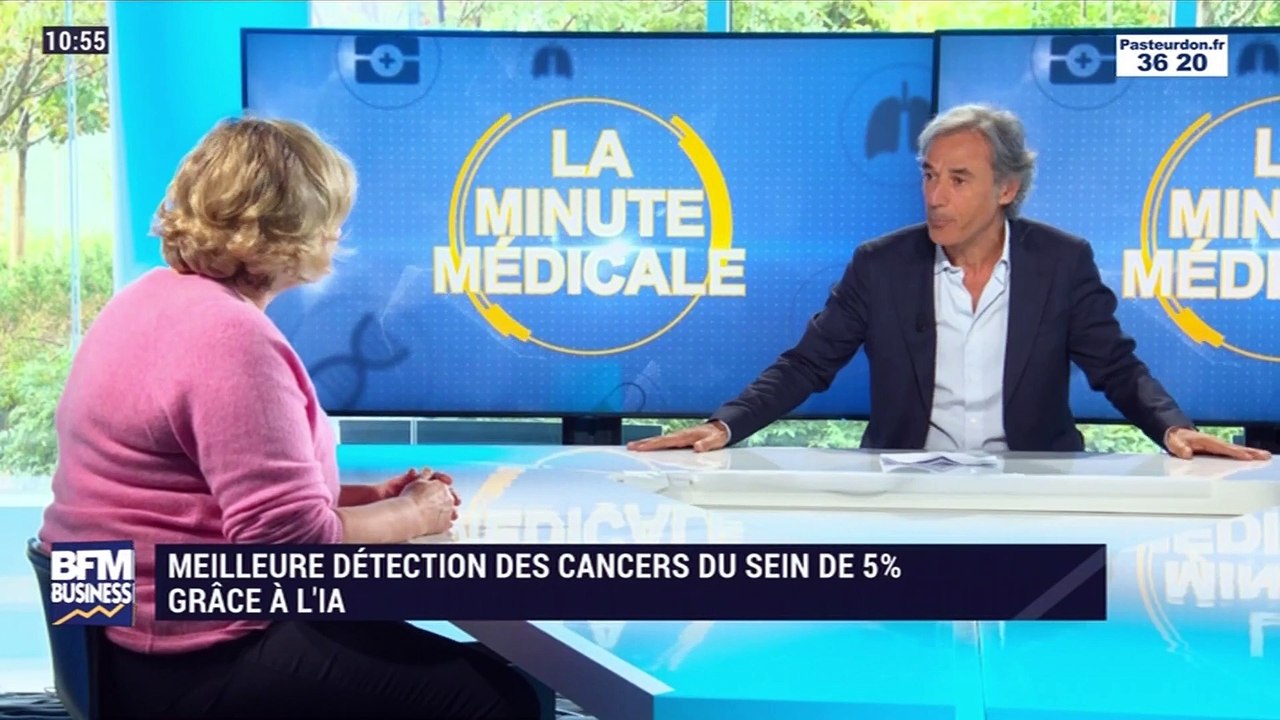 La minute médicale: L'IA au service des cancers du sein - 12/10