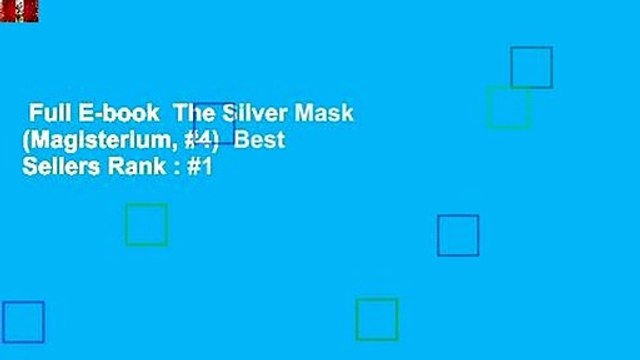 Full E-book The Silver Mask (Magisterium, #4) Best Sellers Rank : #1