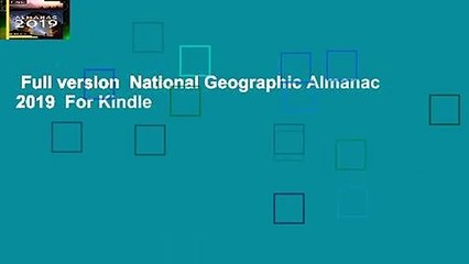 Full version  National Geographic Almanac 2019  For Kindle