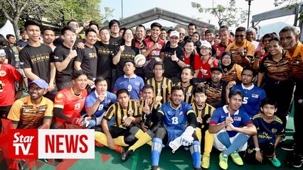 Celebrities join in the fun at Bola Buta Challenge