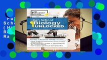 Full E-book  High School Biology Unlocked (High School Subject Review)  Best Sellers Rank : #1