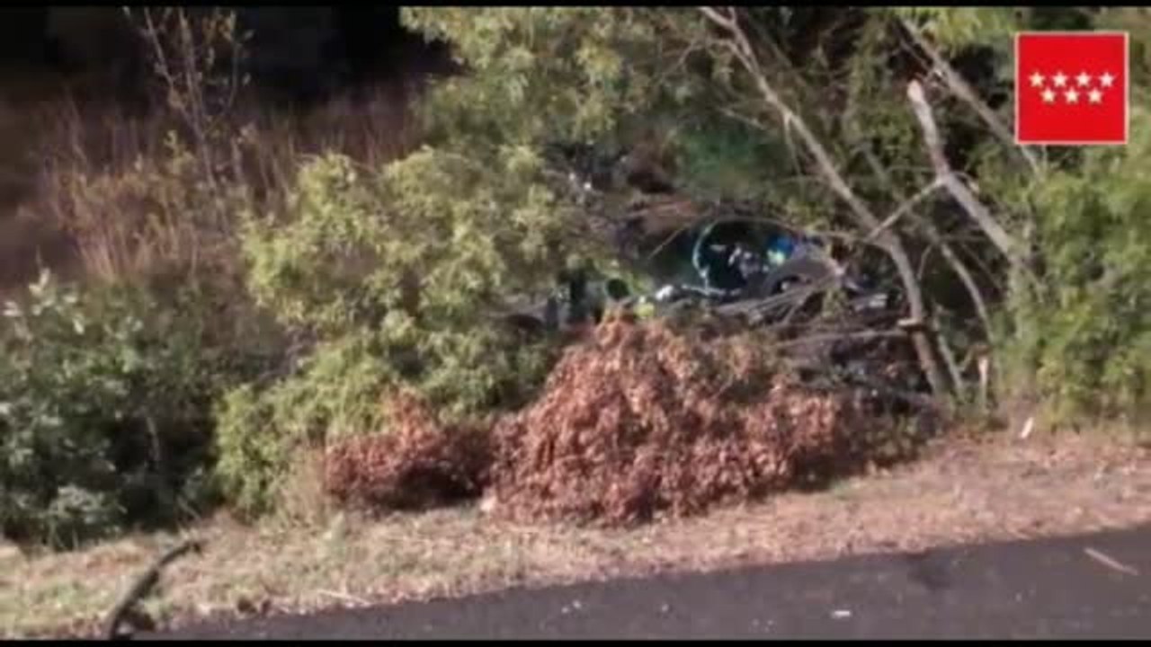 Muere un joven de 17 años en un accidente de tráfico en la M-608