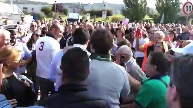 Salvini - L'accoglienza a Perugia! (12.10.19)
