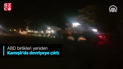 ABD birlikleri yeniden Kamışlı'da devriyeye çıktı