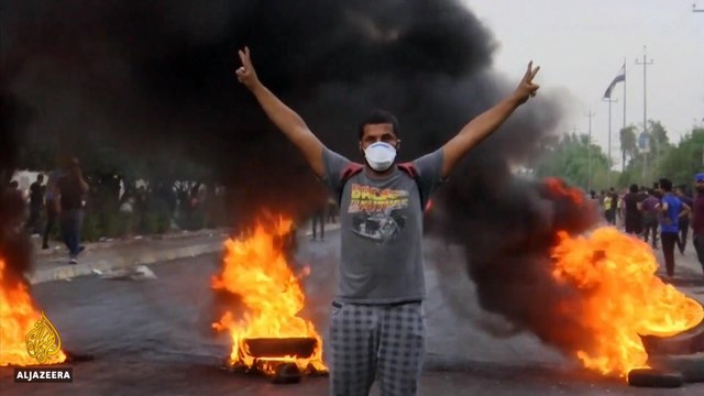 Iraq protests: Taking on the establishment, fighting to be heard | The Listening Post (Full)