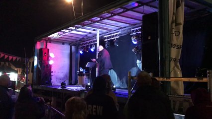 Derren Litten sings at Scarborough sitcom screening