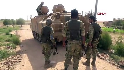 Tel Abyad´daki köyler teröristlerden temizleniyor